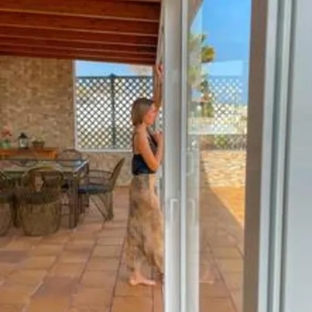 Villa Beachfront San Antonio With Private Heated Pool Bbq In The Heart Of By Amazzzing Travel