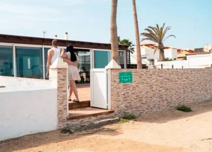 Villa Beachfront San Antonio With Private Heated Pool Bbq In The Heart Of By Amazzzing Travel Corralejo