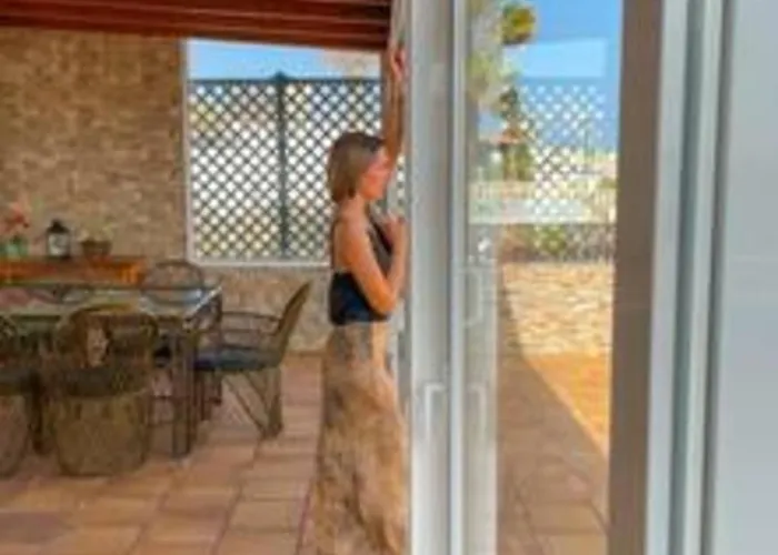 Villa Beachfront San Antonio With Private Heated Pool Bbq In The Heart Of By Amazzzing Travel