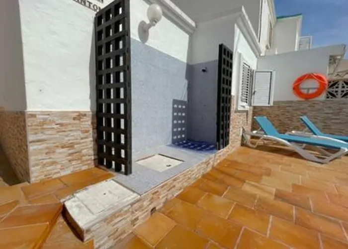 Villa Beachfront San Antonio With Private Heated Pool Bbq In The Heart Of By Amazzzing Travel