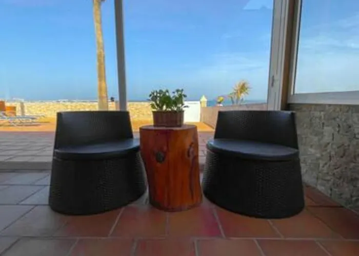 Villa Beachfront San Antonio With Private Heated Pool Bbq In The Heart Of By Amazzzing Travel