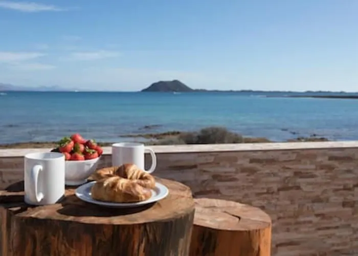 Beachfront San Antonio With Private Heated Pool Bbq In The Heart Of By Amazzzing Travel Villa Corralejo